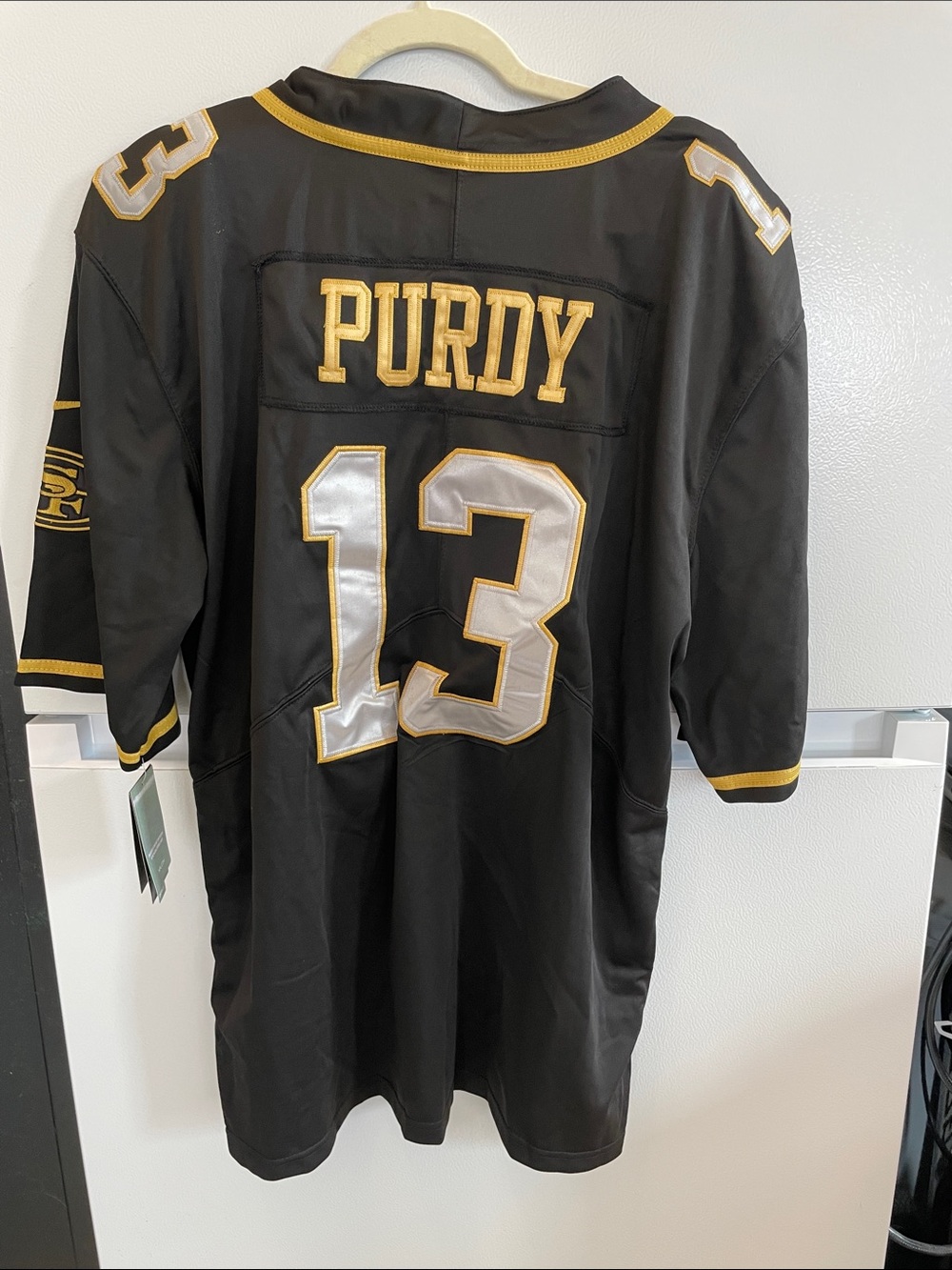 Purdy #13 Black and Gold 49ers Football Jersey